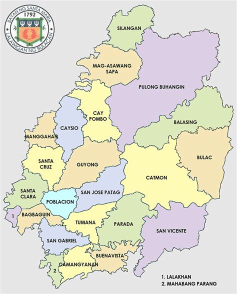sta maria mabalacat pampanga|Santa Maria Map .